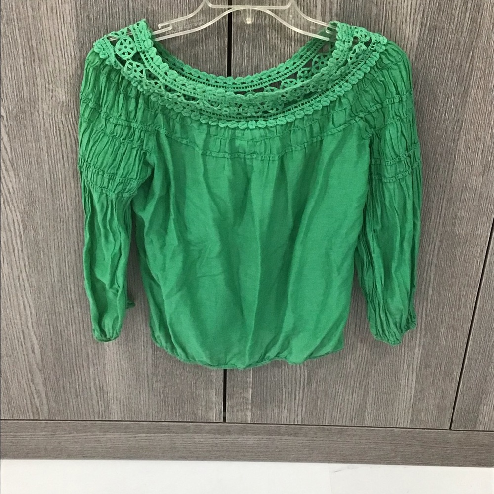 Green top for women